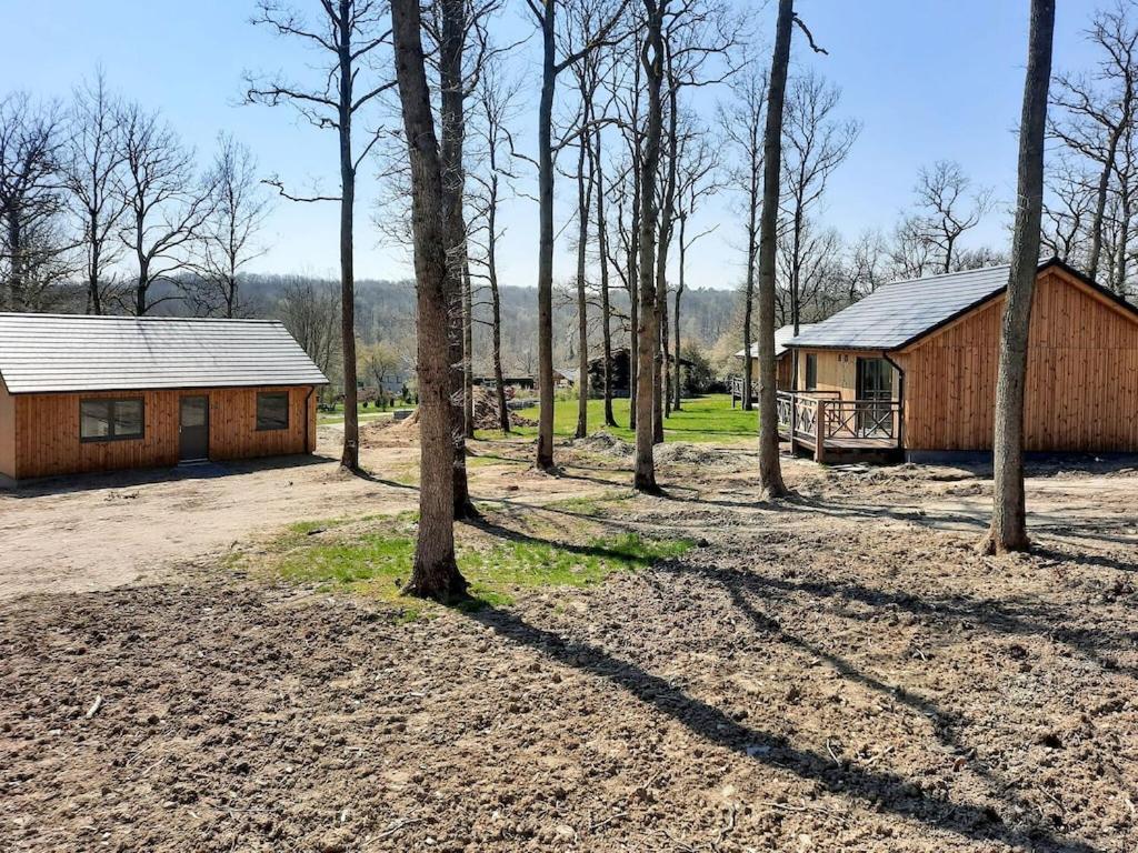 Вілла Cosy Chalet Near Durbuy In Nature Somme-Leuze Екстер'єр фото